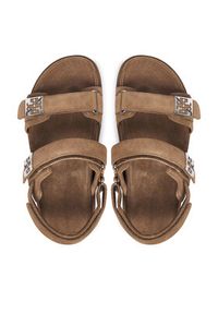 Tory Burch Sandały 180673 Beżowy. Kolor: beżowy. Materiał: skóra #2