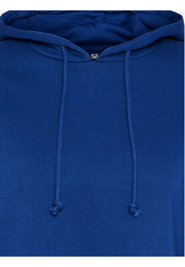 Pieces Bluza Chilli 17113437 Niebieski Regular Fit. Kolor: niebieski. Materiał: syntetyk, bawełna