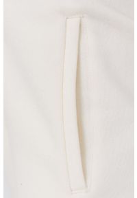 Answear Lab Spodnie ECO damskie kolor kremowy gładkie. Kolor: beżowy. Materiał: materiał, dzianina, syntetyk, dresówka, włókno. Wzór: gładki #3