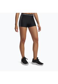 Spodenki Under Armour HeatGear Rib Shorty. Kolor: czarny. Sport: fitness #1
