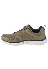 skechers - Buty treningowe męskie, Skechers Track-Scloric. Kolor: zielony, czarny, wielokolorowy