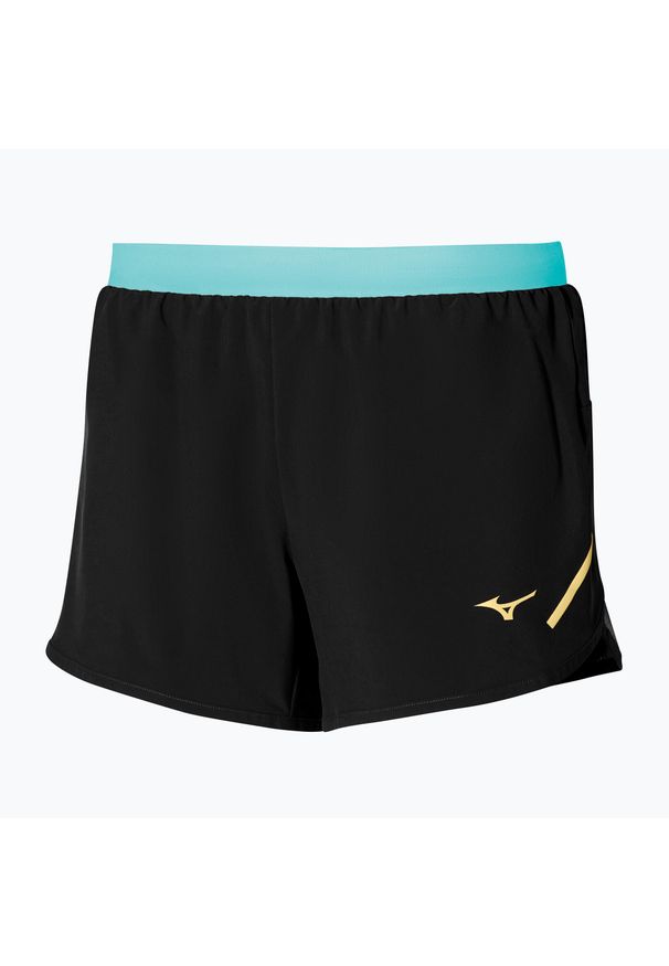 Spodenki do biegania damskie Mizuno Aero 4". Kolor: czarny. Sport: bieganie