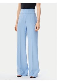 Hugo - HUGO Spodnie materiałowe Himia 50513960 Błękitny Regular Fit. Kolor: niebieski. Materiał: syntetyk #1