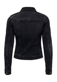 only - ONLY Kurtka jeansowa Wonder 15243147 Czarny Regular Fit. Kolor: czarny. Materiał: bawełna #7