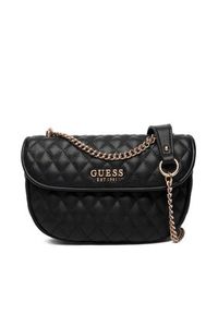 Guess Torebka Atabey HWQG98 94210 Czarny. Kolor: czarny. Materiał: skórzane #8