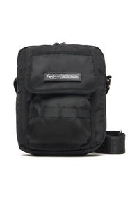 Saszetka Pepe Jeans. Kolor: czarny