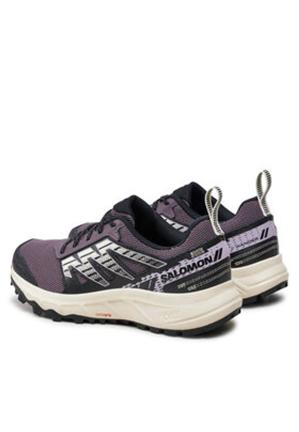 salomon - Salomon Sneakersy Wander L47292900 Fioletowy. Kolor: fioletowy. Materiał: materiał