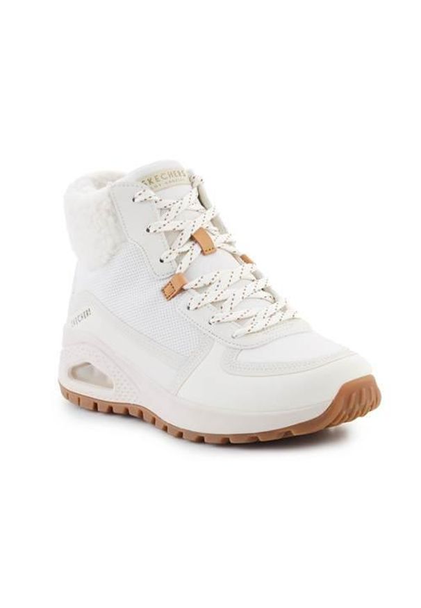 skechers - Buty do chodzenia damskie Skechers Uno Rugged Fall Mode. Zapięcie: zamek. Kolor: biały. Materiał: materiał, syntetyk, tkanina. Szerokość cholewki: normalna. Sport: turystyka piesza