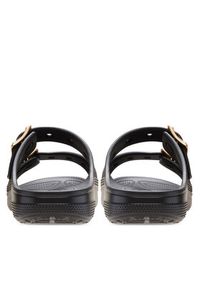 Crocs Klapki Saturday Sandal Metallic Buckle 213316 Czarny. Kolor: czarny #4