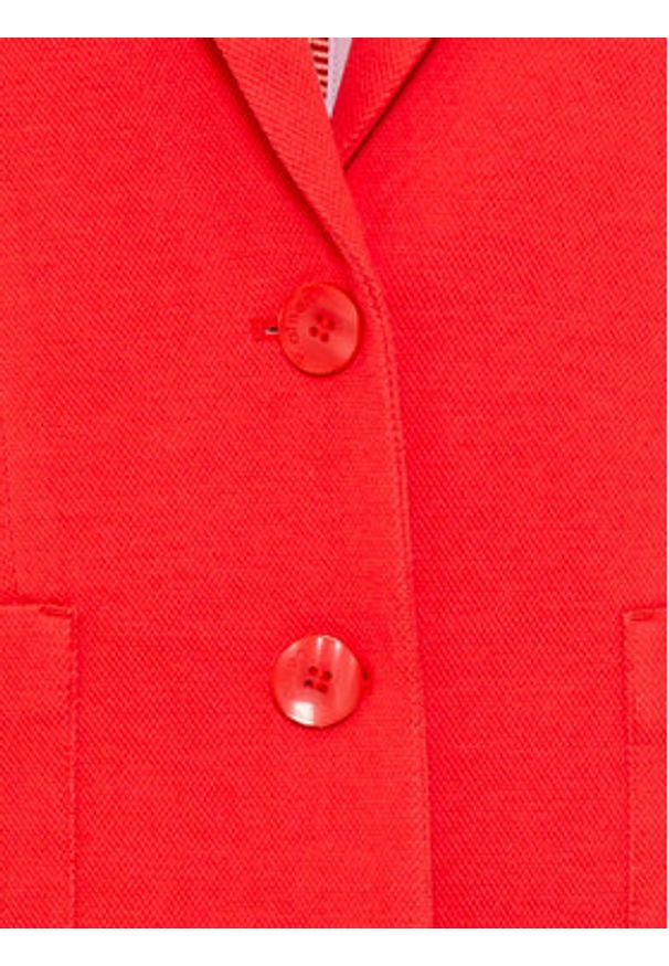 Olsen Marynarka 15001367 Czerwony Regular Fit. Kolor: czerwony. Materiał: syntetyk