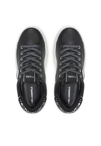 Karl Lagerfeld - KARL LAGERFELD Sneakersy KL62529M Czarny. Kolor: czarny. Materiał: skóra