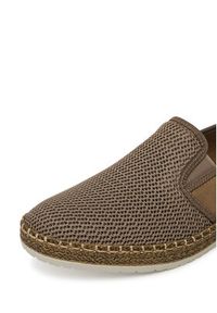 Rieker Espadryle B5265-65 Beżowy. Kolor: beżowy. Materiał: materiał #5