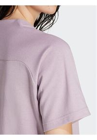 Adidas - adidas T-Shirt Z.N.E. IP1553 Fioletowy Regular Fit. Kolor: fioletowy. Materiał: bawełna