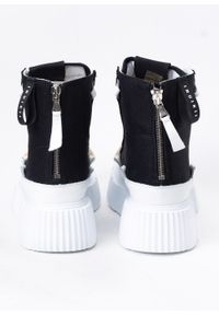 Inuikii - Sneakersy damskie INUIKII MATILDA CANVAS HIGH 23. Okazja: na co dzień, do pracy, na spacer. Kolor: czarny. Sport: turystyka piesza #3