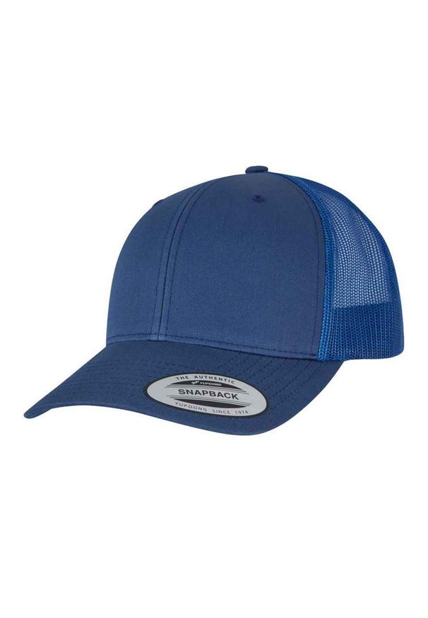 CLASSIC - Retro Trucker Cap. Kolor: niebieski. Styl: retro