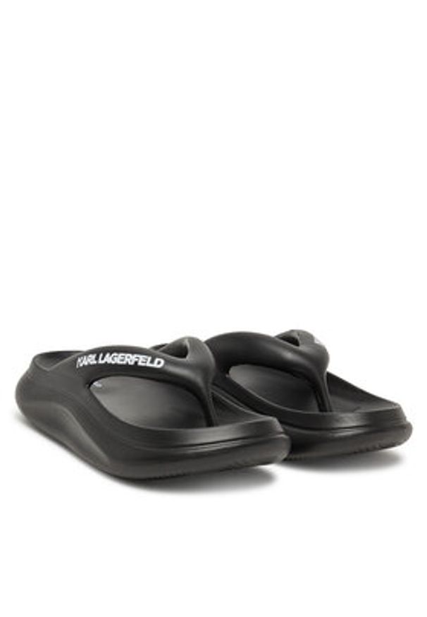 Karl Lagerfeld - KARL LAGERFELD Japonki Skoona II KL85025 Czarny. Kolor: czarny