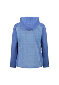 Bluza damska turystyczna CMP 34H6036. Okazja: na co dzień. Kolor: niebieski. Styl: sportowy, casual. Sport: turystyka piesza