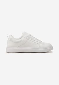 Born2be - Białe Klasyczne Sneakersy Siremea. Okazja: na co dzień. Kolor: biały #4