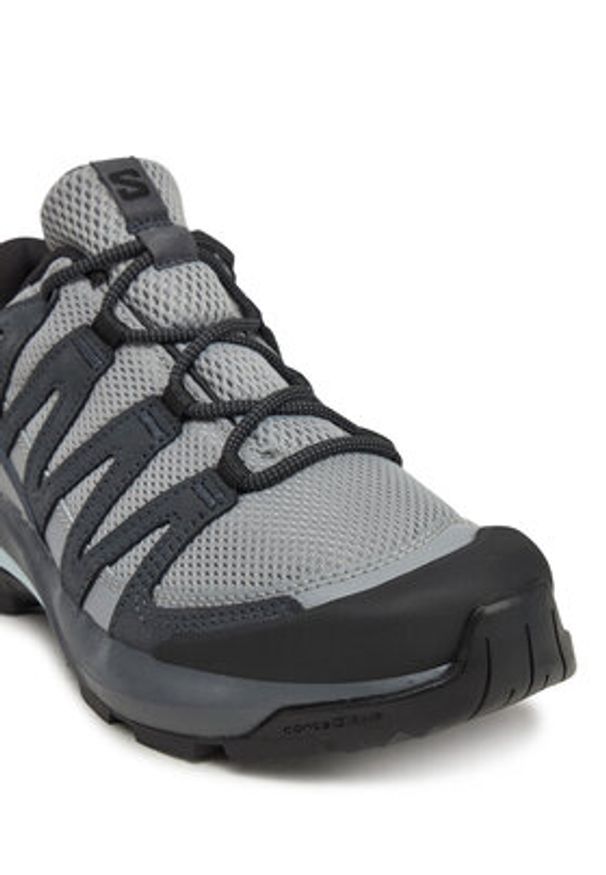 salomon - Salomon Trekkingi X-Adventure Recon Gore Tex L47813300 Szary. Kolor: szary. Materiał: nubuk, skóra
