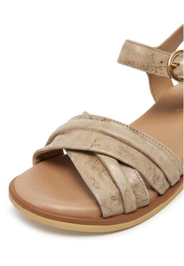 Lasocki Sandały WB-MARLENA-06 Beżowy. Kolor: beżowy. Materiał: zamsz, skóra