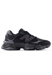 Buty unisex New Balance U906079E – czarne. Kolor: czarny. Materiał: guma, skóra, syntetyk, materiał. Szerokość cholewki: normalna. Sport: turystyka piesza #1