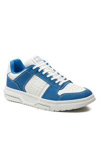 Tommy Jeans Sneakersy The Brooklyn Mix Material EM0EM01428 Niebieski. Kolor: niebieski #6