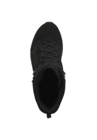 Buty do chodzenia męskie Hanwag Blueridge Es. Wysokość cholewki: za kostkę. Zapięcie: sznurówki. Kolor: czarny. Materiał: syntetyk, tkanina, materiał. Szerokość cholewki: normalna. Sport: turystyka piesza