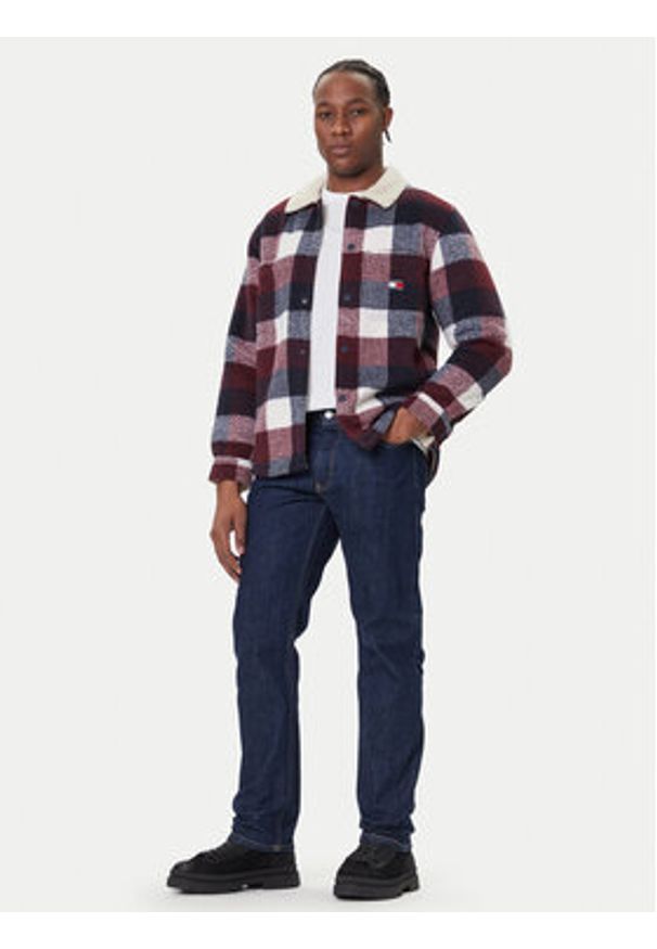 Tommy Jeans Jeansy Ryan DM0DM22187 Granatowy Slim Fit. Kolor: niebieski