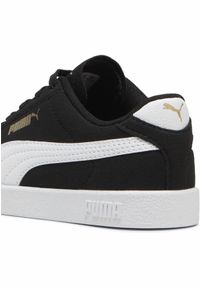 Puma - Dziecięce sneakersy PUMA Club II PUMA Black White Gold. Kolor: biały, czarny, żółty, wielokolorowy