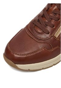 Rieker Sneakersy N9301-25 Brązowy. Kolor: brązowy. Materiał: skóra #7