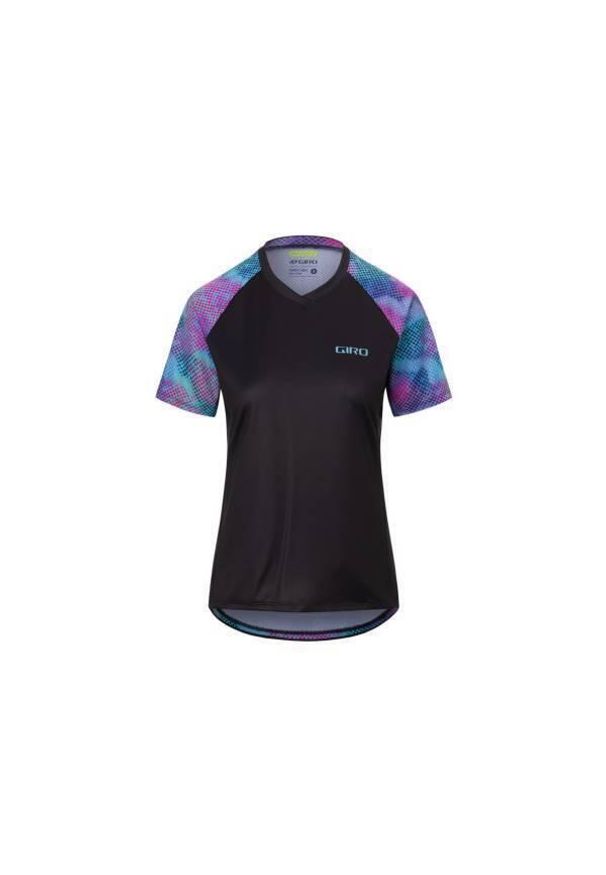 GIRO - Damska koszulka z rękawem 3/4 Giro Roust. Kolor: czarny. Sport: kolarstwo