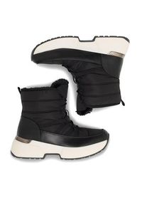 DeeZee Botki PAULINE WS061-10 Czarny. Kolor: czarny. Materiał: materiał #4
