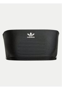 Adidas - adidas Top 3-Stripes Tube IX7823 Czarny Slim Fit. Kolor: czarny. Materiał: syntetyk