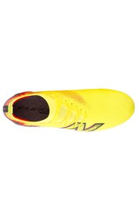 Korki męskie New Balance FURON ELITE FG V8 UF1F7IB – żółte. Kolor: żółty. Materiał: włókno. Szerokość cholewki: normalna. Sport: piłka nożna #3