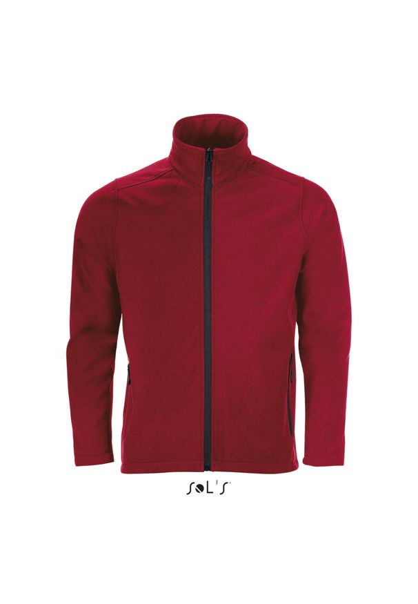 SOL'S - Windbreaker Sol's Race. Kolor: czerwony. Styl: sportowy