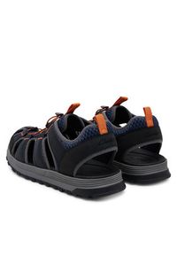 Clarks Sandały ATL Trek Wave 26181516 Granatowy. Kolor: niebieski. Materiał: materiał #3