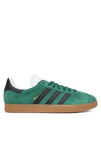 Adidas - adidas Sneakersy Gazelle IH9633 Zielony. Kolor: zielony. Materiał: skóra, zamsz. Model: Adidas Gazelle #1