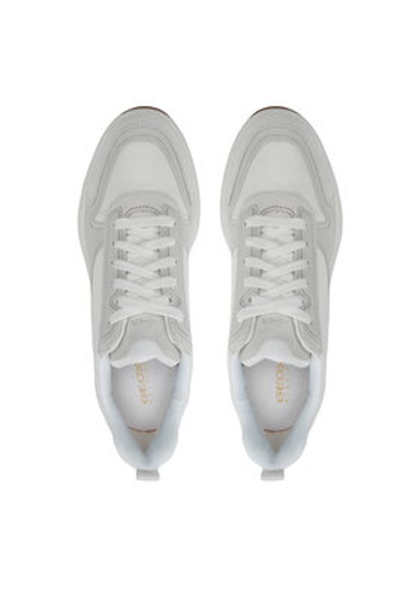 Geox Sneakersy D45FXB-01122 C1352 Biały. Kolor: biały. Materiał: materiał