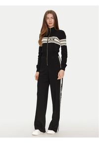 Elisabetta Franchi Kombinezon KT-54S-51E2 Czarny Regular Fit. Kolor: czarny. Materiał: wiskoza #1