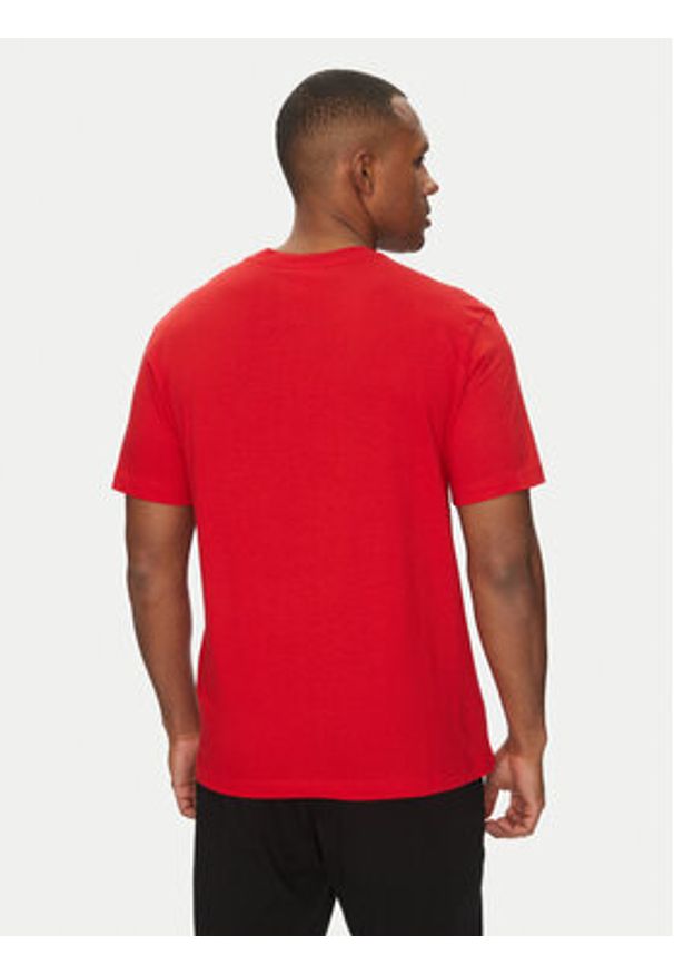 Champion T-Shirt 220256 Czerwony Regular Fit. Kolor: czerwony. Materiał: bawełna