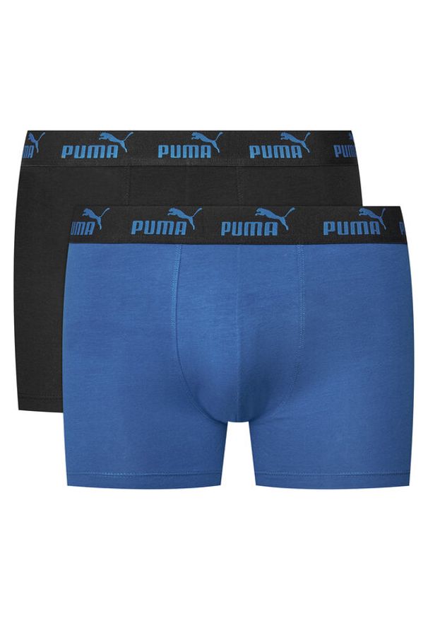 Puma Komplet 2 par bokserek 938753 Czarny. Kolor: czarny. Materiał: bawełna