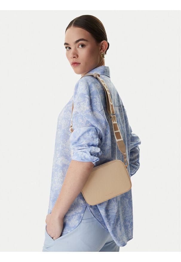 Coccinelle Torebka MN5 Tebe E5 MN5 55 I1 01 Beżowy. Kolor: beżowy. Materiał: skórzane