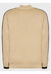 Unfair Athletics Sweter UNFR22-116 Beżowy Regular Fit. Kolor: beżowy. Materiał: bawełna #3