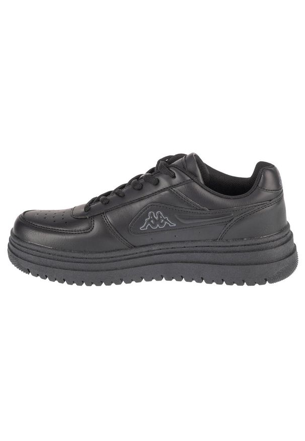 Buty do chodzenia damskie Kappa Bash Dlx. Zapięcie: sznurówki. Kolor: czarny. Materiał: guma, materiał, tkanina, syntetyk. Szerokość cholewki: normalna. Sport: turystyka piesza