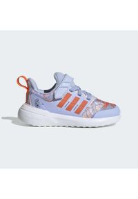 Adidas - adidas x Disney FortaRun 2.0 Moana Cloudfoam Sport Running Elastic Lace Top. Okazja: na co dzień. Kolor: pomarańczowy, różowy, niebieski, wielokolorowy. Materiał: materiał. Wzór: motyw z bajki. Model: Adidas Cloudfoam. Sport: bieganie