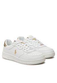 Polo Ralph Lauren Sneakersy Masters Court RL01248100 Biały. Kolor: biały. Materiał: skóra #5