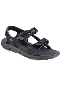 columbia - Sandały chłopięce, Columbia Youth Techsun Vent Sandal. Kolor: czarny. Materiał: guma, materiał, syntetyk, tkanina