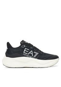 EA7 Emporio Armani Sneakersy X8X245 XK442 MZ210 Czarny. Kolor: czarny. Materiał: materiał