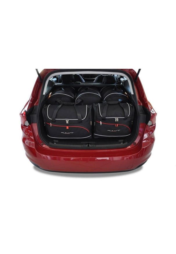 KJUST - Torby Do Bagażnika Fiat Tipo Sw 2016+ 5Szt Kjust. Kolor: czarny. Styl: sportowy