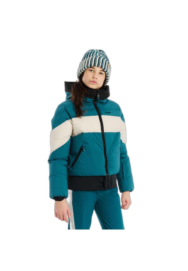 Dziewczęca kurtka narciarska Protest Milla. Kolor: niebieski. Sezon: zima. Sport: narciarstwo